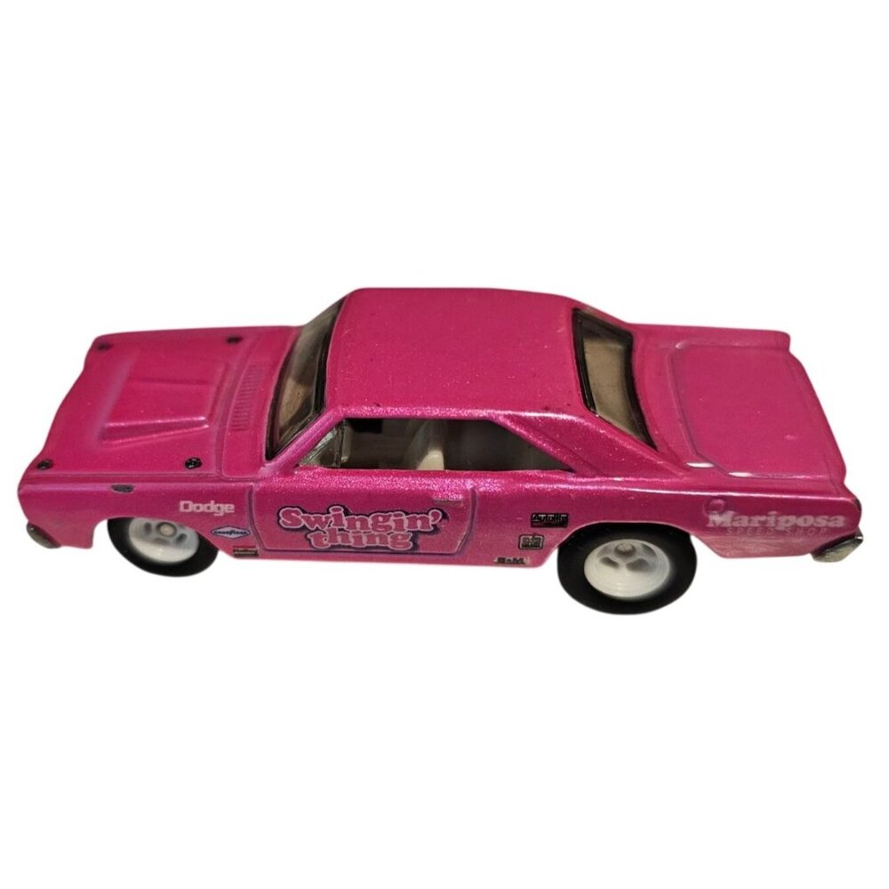 Hot Wheels Car Culture Team Transport 1968 Dodge Dart Mariposa Speed Shop Pink